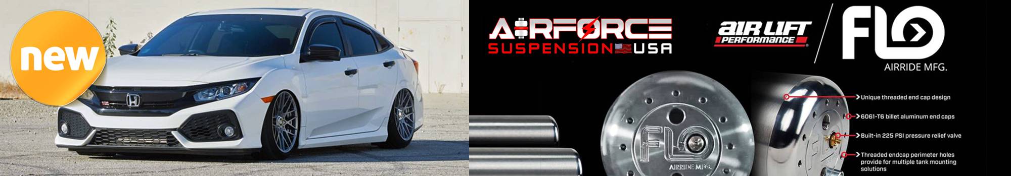 FLO AIRRIDE MODULAR AIR TANK