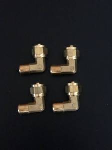 Air Strut Compression Fittings 90 Degree