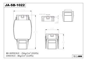 AIRFORCE REPLACEMENT BAG JA-SB-1022 WWW.AIRFORCESUSPENSION.COM