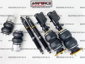 MUSTANG S197 05-14 AIR RIDE SYSTEM AIRFORCESUSPENSION.COM