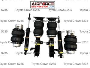 TOYOTA CROWN CROSSOVER/SPORT 2WD AWD S235/236 23-UP AIR SUSPENSION AIRFORCESUSPENSION.COM 