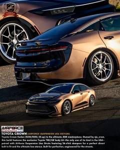 TOYOTA CROWN CROSSOVER/SPORT 2WD AWD S235/236 23-UP AIR SUSPENSION AIRFORCESUSPENSION.COM 