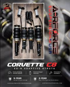 c8 ADAPTIVE ACTIVE AIR STRUTS ED-N WWW.AIRFORCESUSPENSION.COM 
